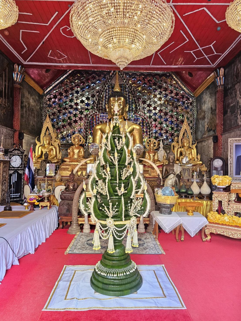 พิธีเจริญพระพุทธมนต์วัคคหายุสมธัมม์มงคลแบบล้านนา