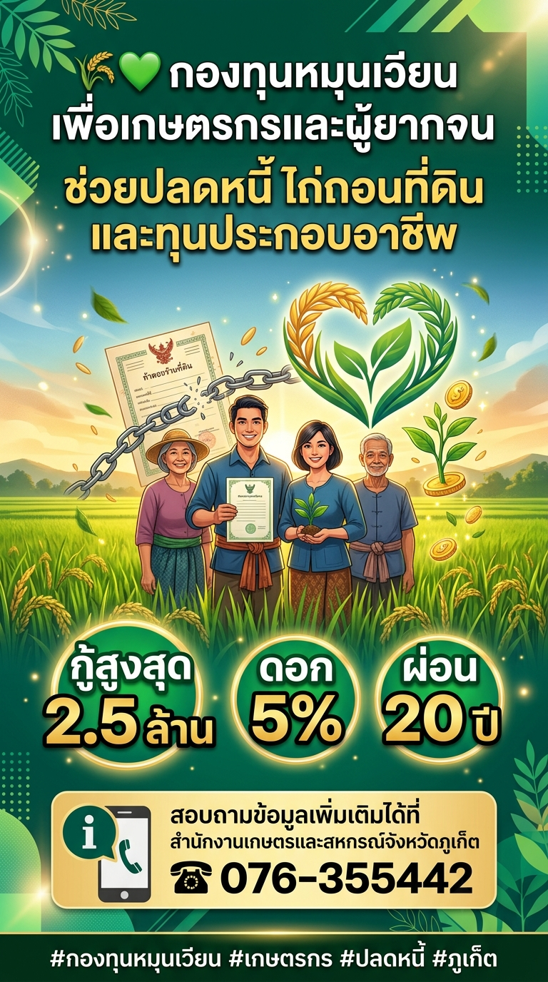กองทุนหมุนเวียนเพื่อเกษตรกรและผู้ยากจน