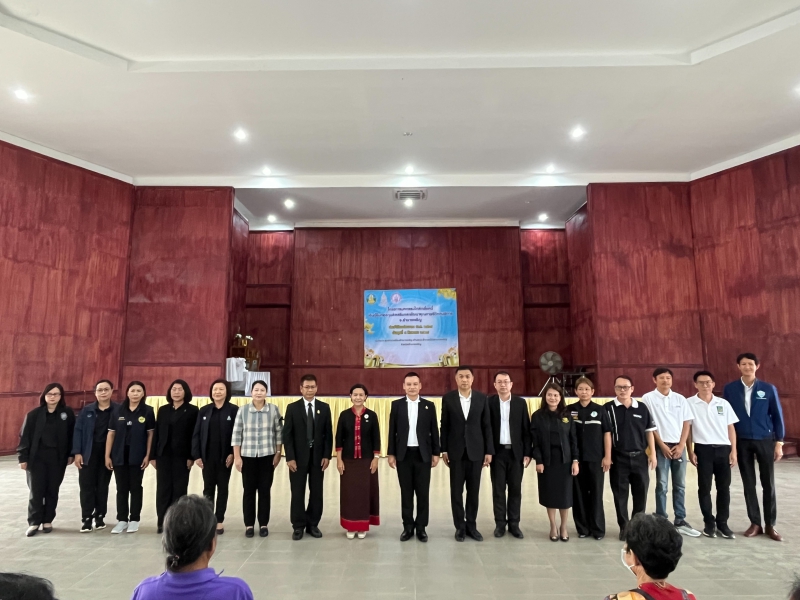 กษ.อำนาจเจริญร่วมเป็นเกียรติพิธีเปิดโครงการ