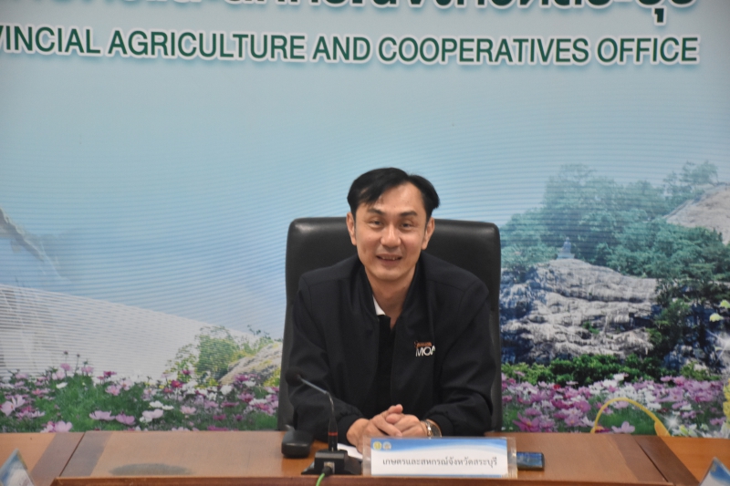ร่วมประชุมศูนย์ติดตามและแก้ไขปัญหาภัยพิบัติด้านการเกษตร