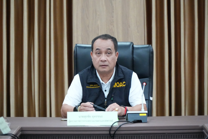 กษ.ปน.ร่วมต้อนรับผู้ตรวจราชการกระทรวงเกษตรและสหกรณ์