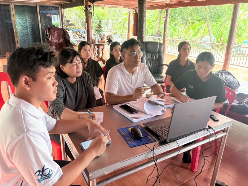 เข้าร่วมรับฟังขอเสนอแนะแนวทางการเขียนโครงการเพื่อขอรับการจัดสรรเงินกองทุนสงเคราะห์เกษตรกร