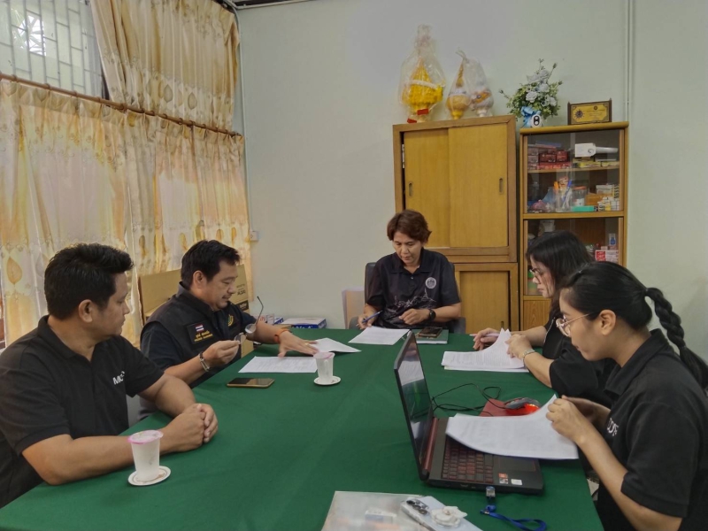 ลงพื้นที่ตรวจสอบจุด Hotspot ในพื้นที่อำเภอเขาย้อย