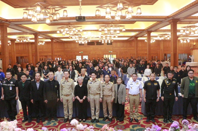 การประชุมเชิงปฏิบัติการเพื่อจัดทำแผนปฏิบัติการกำหนดมาตรการและแนวทางการป้องกันและแก้ไขปัญหาไฟป่าและฝุ่นละอองขนาดเล็ก