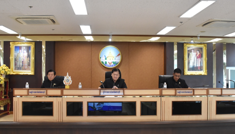 ร่วมประชุมคณะกรรมการบริหารงานจังหวัดแบบบูรณาการจังหวัดสระบุรี