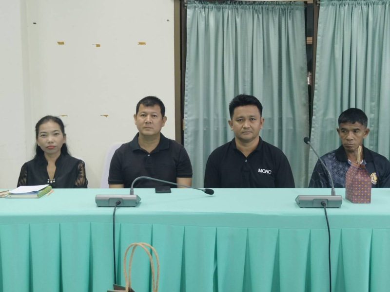 ประชุมคณะกรรมการจัดสรรน้ำชลประทานอ่างเก็บน้ำทุ่งขาม