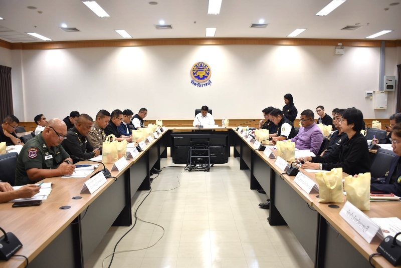 ประชุมคณะอนุกรรมการป้องกันและปราบปรามการตัดไม้ทำลายป่า