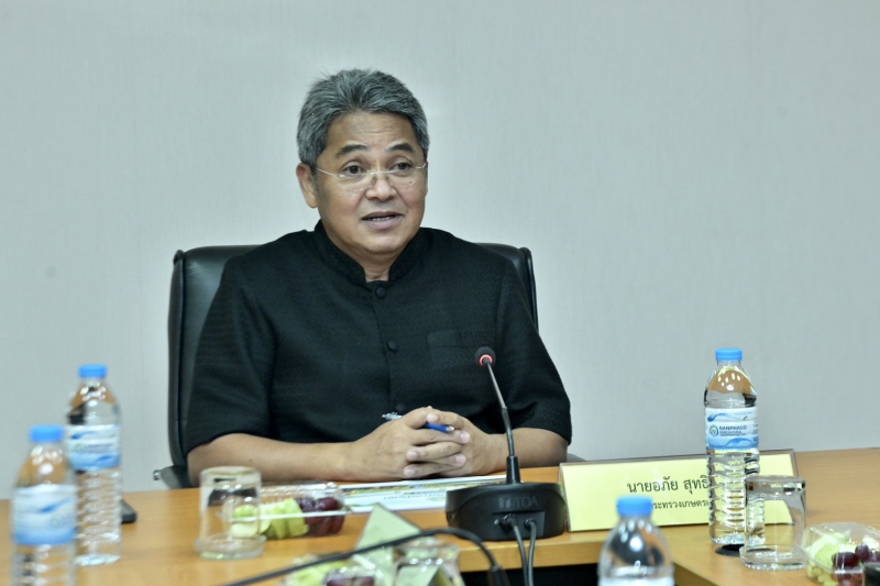 กระทรวงเกษตรฯประชุมเตรียมความพร้อมติดตามความก้าวหน้าการขับเคลื่อน