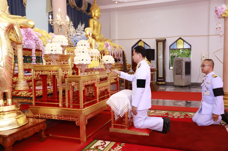 กษ.บุรีรัมย์ร่วมพิธีบำเพ็ญกุศลสตมวาร