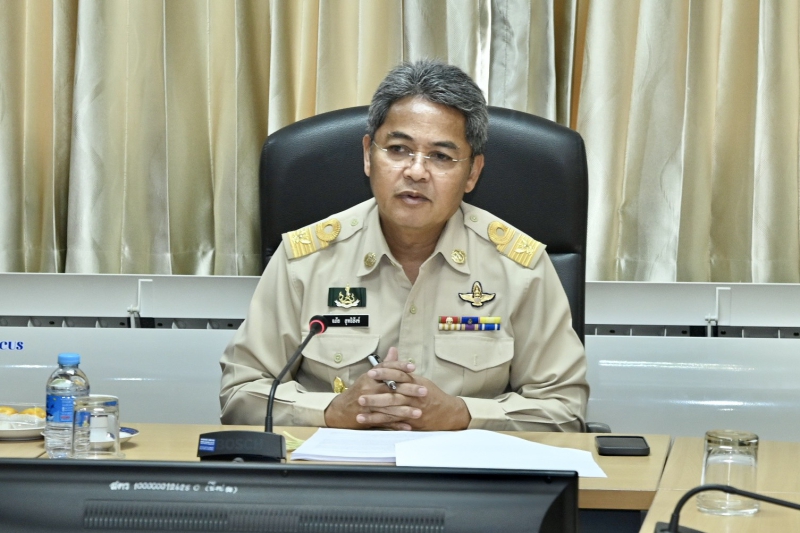 รองปลักฯอภัยประชุมหารือแนวทางการดำเนินงานโครงการพัฒนาชุมชนในเขตรักษาพันธุ์สัตว์ป่าและอุทยานแห่งชาติ