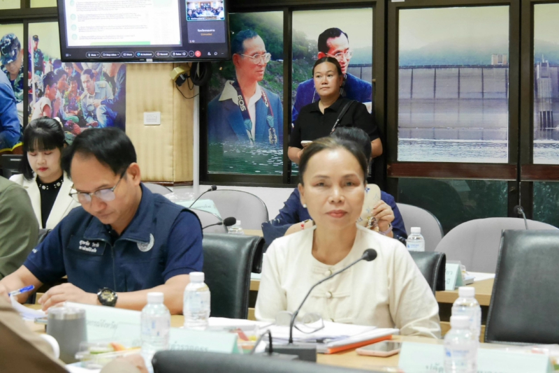 ประชุมคณะกรรมการประสานงานการขับเคลื่อนและขยายผลโครงการอันเนื่องมาจากพระราชดำริ