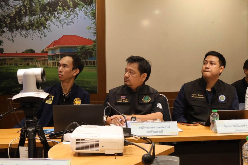 ประชุมร่วมกับกองบัญชาการป้องกันและบรรเทาสาธารณภัยแห่งชาติ