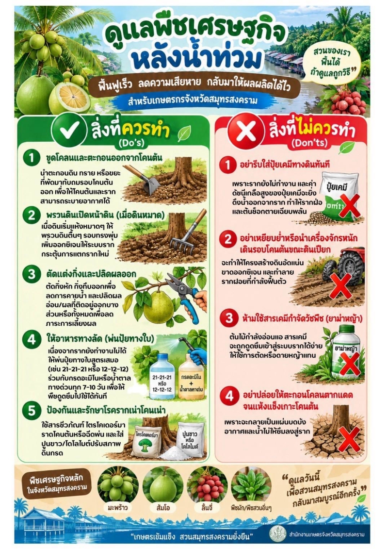 การดูแลพืชเศรษฐกิจ
