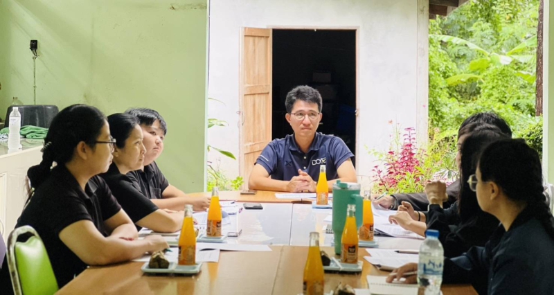 ประชุมคณะทำงานขับเคลื่อนงานด้านการเกษตร  ระดับอำเภอ