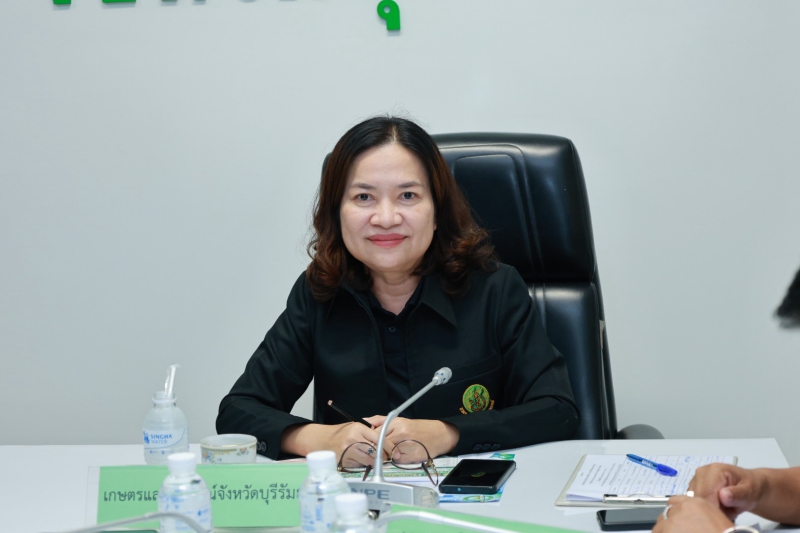 กษ.บุรีรัมย์ร่วมประชุมศูนย์ติดตามและแก้ไขปัญหาภัยพิบัติด้านการเกษตร