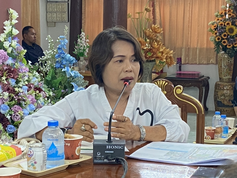 ร่วมประชุมหารือรายงานความคืบหน้าในการเตรียมความพร้อมการจัดงานพระราชพิธีถวายพระเพลิงพระบรมศพ