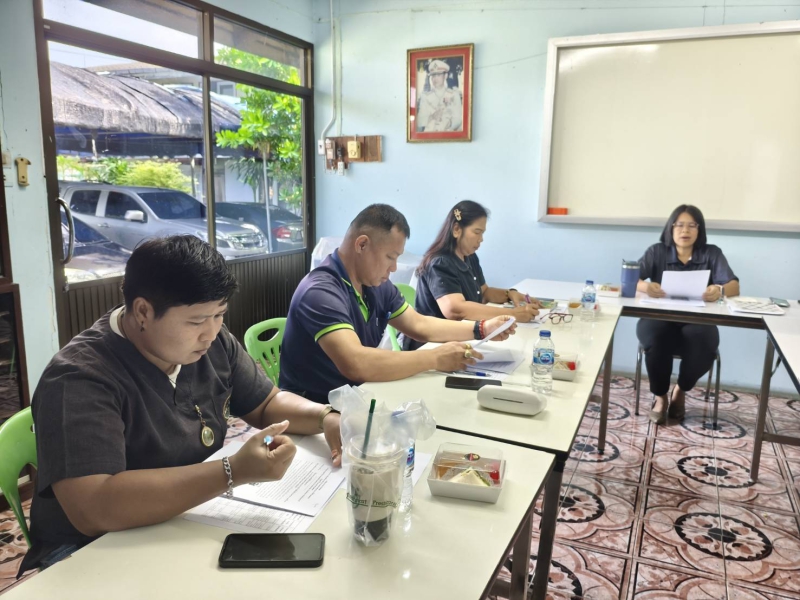ประชุมคณะทำงานขับเคลื่อนงานด้านการเกษตรระดับอำเภอ