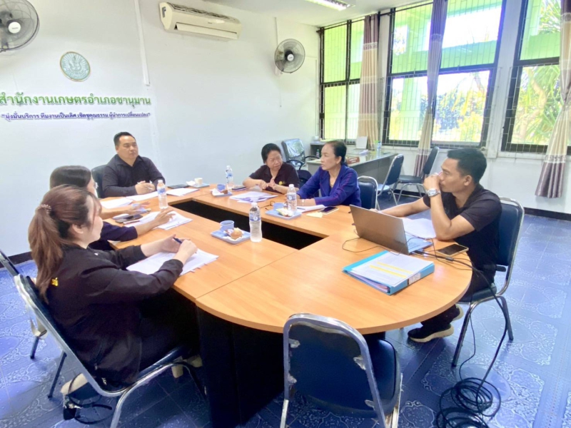 สนง.กษ.อำนาจเจริญร่วมประชุมคณะทำงานขับเคลื่อนงานด้านการเกษตรระดับอำเภอ