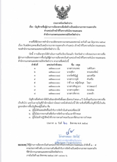 ประกาศจังหวัดลำปาง