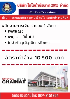 บริษัท โตโยต้าชัยนาท 2015 จำกัด