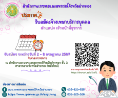 สำนักงานเกษตรและสหกรณ์จังหวัดอ่างทอง