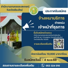 งานจ้างเหมาเอกชนบริการ