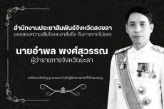 ขอแสดงความเสียใจและอาลัยยิ่ง