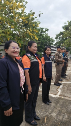 สนง.กษ.ศก.ร่วมพิธีเปิดศูนย์ปฏิบัติการป้องกันและลดอุบัติเหตุช่วงเทศกาลสงกรานต์