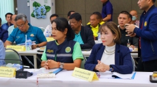 ประชุมรับฟังความคิดเห็นและเยี่ยมติดตามโครงการของคณะทำงานติดตามและประเมินผลการดำเนินงานตามนโยบายรัฐมนตรีว่าการกระทวงมหาดไทย