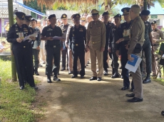 สำรวจพื้นที่และประชุมเตรียมการรับเสด็จ
