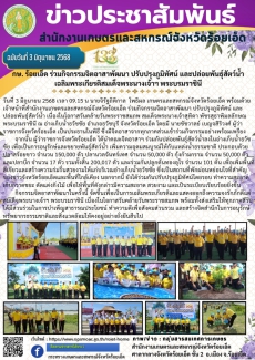 กษ.ร้อยเอ็ดร่วมกิจกรรมจิตอาสาพัฒนา