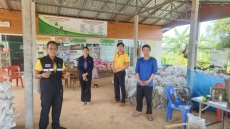 สนง.กษ.อำนาจเจริญติดตามการดำเนินงานกองทุนสงเคราะห์เกษตรกร