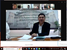 ประชุมหารือการรายงานผลการคำนวณอัตราการพึ่งพาตนเอง