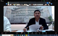 ร่วมประชุมหารือการรายงานผลการคำนวณอัตราการพึ่งพาตนเอง