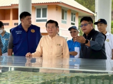 ร่วมลงพื้นที่สำรวจสถานภาพโครงการอันเนื่องมาจากพระราชดำริ