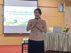 ร่วมเป็นเกียรติในพิธีเปิดการฝึกอบรมเชิงปฏิบัติการด้านมาตรฐานสินค้าเกษตรเรื่อง