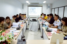 ประชุม“ทีมพิธีกร”งานเกษตรแฟร์และของดีเมืองลุ่มภู