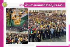 สรุปข่าวด้านการเกษตรที่สำคัญประจำวันที่ 22 กรกฎาคม 2568