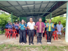ลงพื้นที่จัดอบรมโครงการรณรงค์ความปลอดภัยในการใช้รถใช้ถนนสำหรับเกษตรกรจังหวัดหนองบัวลำภู