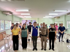 ลงพื้นที่จัดอบรมโครงการรณรงค์ความปลอดภัยในการใช้รถใช้ถนนสำหรับเกษตรกรจังหวัดหนองบัวลำภู
