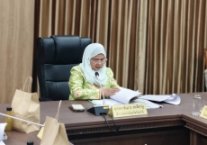 ร่วมประชุมคณะอนุกรรมการประสานงานโครงการพัฒนาของสถาบันส่งเสริมและพัฒนากิจกรรมปิดทองหลังพระสืบสานแนวพระราชดำริ