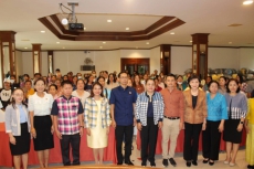 สนง.กษ.อำนาจเจริญร่วมพิธีเปิดโครงการอำนาจเจริญเกื้อกูลเพิ่มพูนความสุข