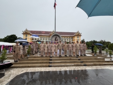 กิจกรรมคารพธงชาติและร้องเพลงชาติไทย