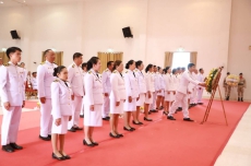ร่วมพิธีถวายราชสักการะ