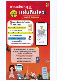 ประชาสัมพันธ์สร้างการรับรู้และความเข้าใจการใช้งานระบบแจ้งเตือนภัย