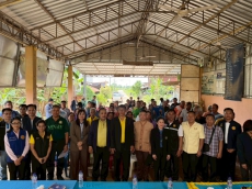 กษ.ร้อยเอ็ดร่วมลงพื้นที่เพื่อติดตามผลการดำเนินโครงการอันเนื่องมาจากพระราชดำริ