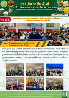 ร่วมลงพื้นที่ตรวจเยี่ยมประชาชนของผู้ว่าราชการ