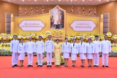 กษ.อำนาจเจริญร่วมพิธีวางพวงมาลาและถวายราชสดุดี
