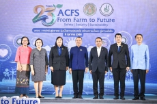 หัวหน้าผู้ตรวจราชการ เข้าร่วมงานวันคล้ายวันสถาปนา มกอช.