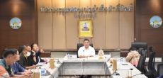 ร่วมการประชุมชี้แจงแนวทางการให้ความช่วยเหลือผู้ประสบอุทกภัยในช่วงฤดูฝน